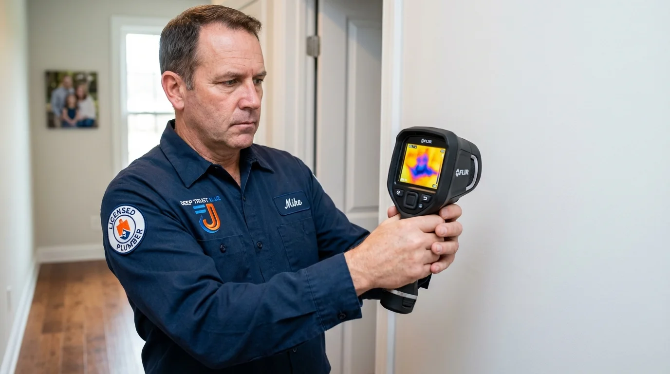 Thermal imaging leak detection by Johns Plumbing LLC in Bell Gardens
